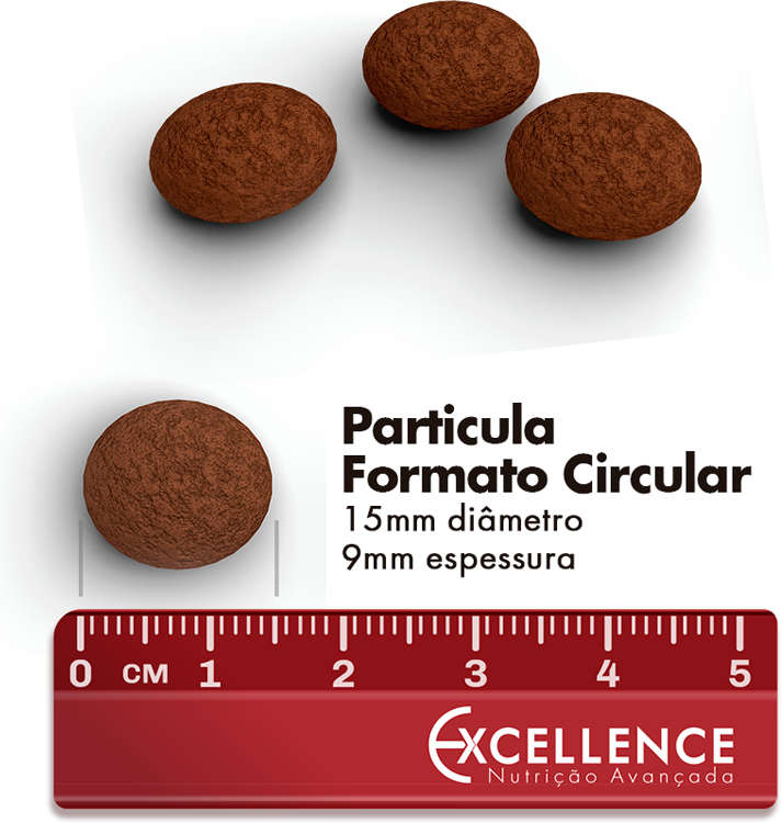 Ração Seca Dog Excellence Frango e Arroz para Cães Adultos Raças Médias - 15Kg