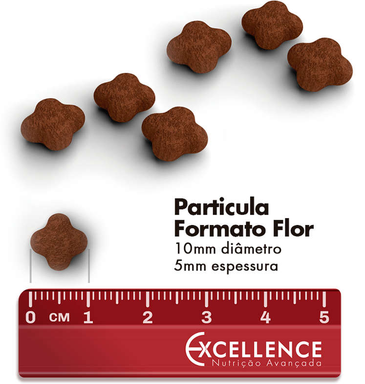 Ração Seca Dog Excellence Cordeiro e Arroz para Cães Adultos Raças Pequenas - 10,1Kg