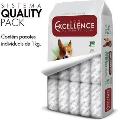 Ração Seca Dog Excellence Cordeiro e Arroz para Cães Adultos Raças Pequenas
