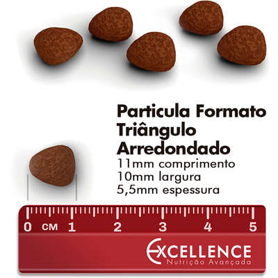 Ração Seca Dog Excellence Frango e Arroz para Cães Idosos Raças Pequenas