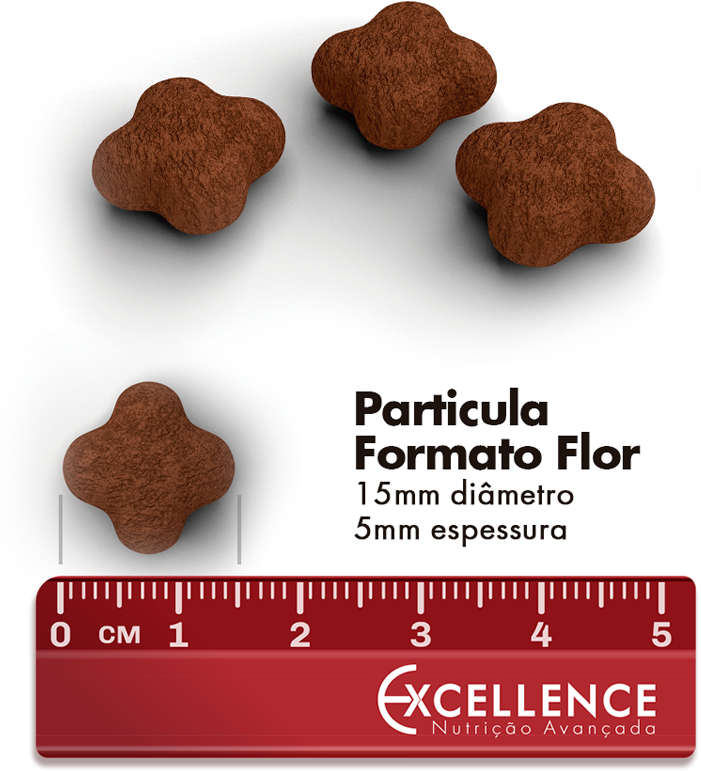 Ração Seca Dog Excellence Cordeiro e Arroz para Cães Adultos Raças Médias - 15Kg