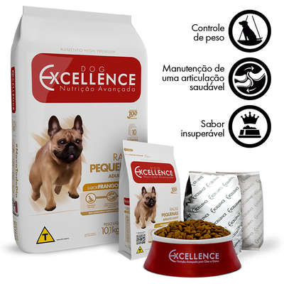 Ração Seca Dog Excellence Light para Cães Raças Pequenas