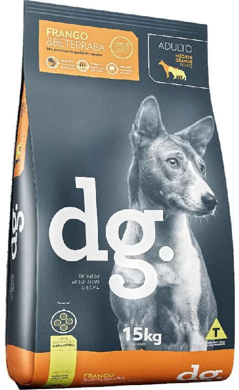 Ração Seca dg. Frango e Beterraba para Cães Adultos Médio e Grande Porte - 15Kg