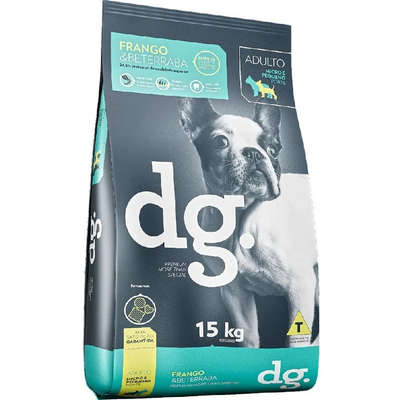 Ração Seca dg. Frango e Beterraba para Cães Adultos Micro e Pequeno Porte