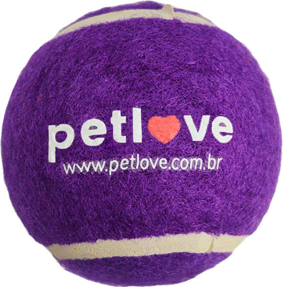 Brinquedo Bola de Tênis Petlove para Cães - Tam. Único