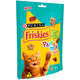 Petisco Nestlé Purina Friskies Party Mix Camarão, Salmão e Atum para Gatos Adultos