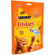 Petisco Nestlé Purina Friskies Party Mix Frango, Fígado e Peru para Gatos Adultos