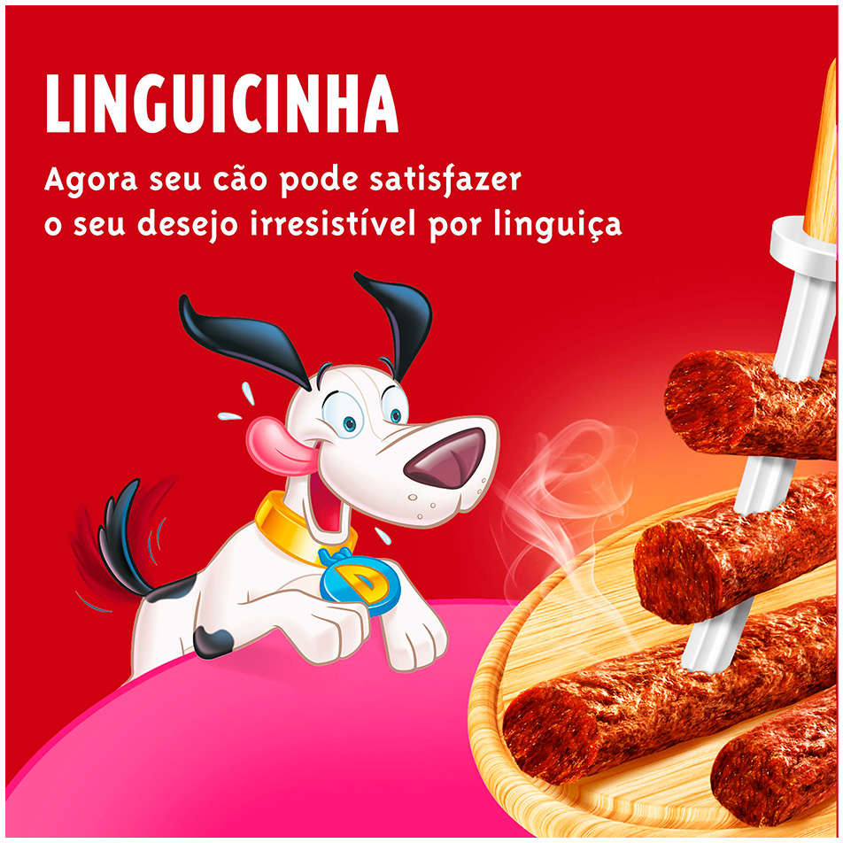 Petisco Purina Doguitos para Cães Sabor Linguiça - 45g