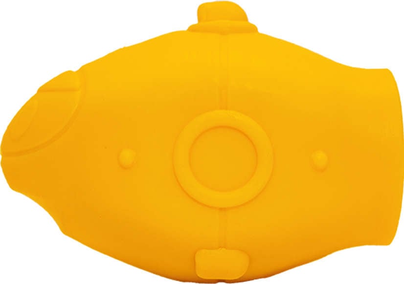 Brinquedo Fun Toys Fundo do Mar Submarino Amarelo - Tam. M