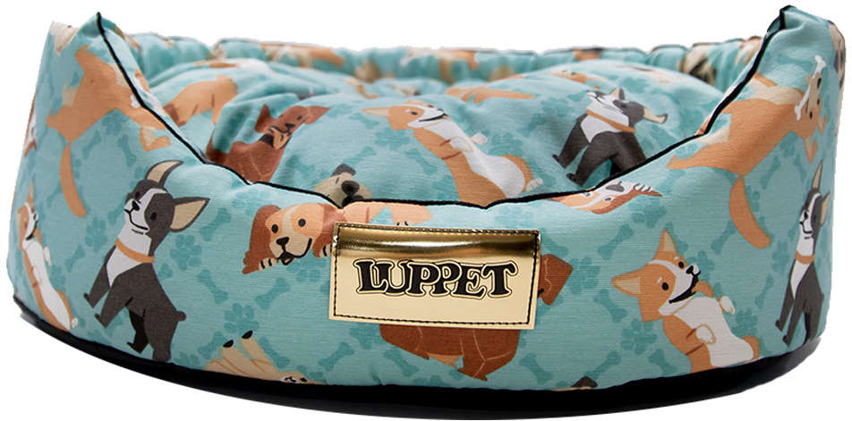 Cama Luppet Europa Verde Cachorro - Tam. GG