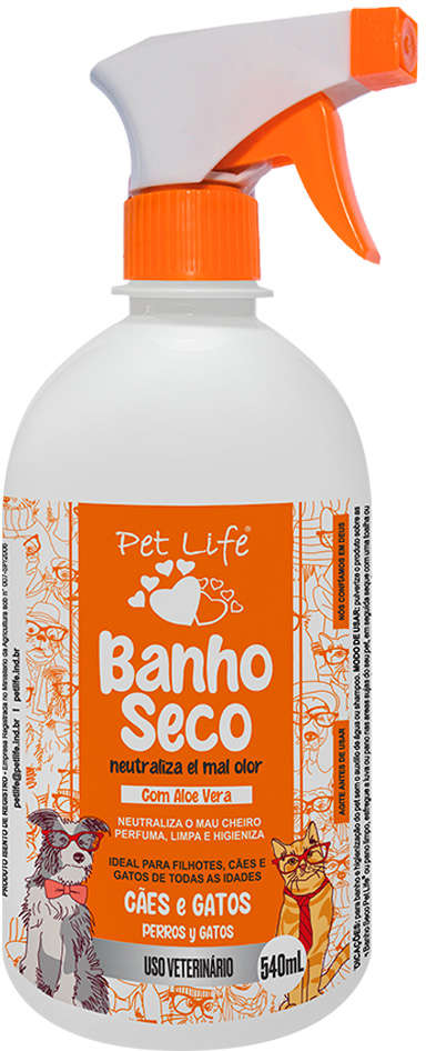 Banho a Seco Pet Life - 540 mL