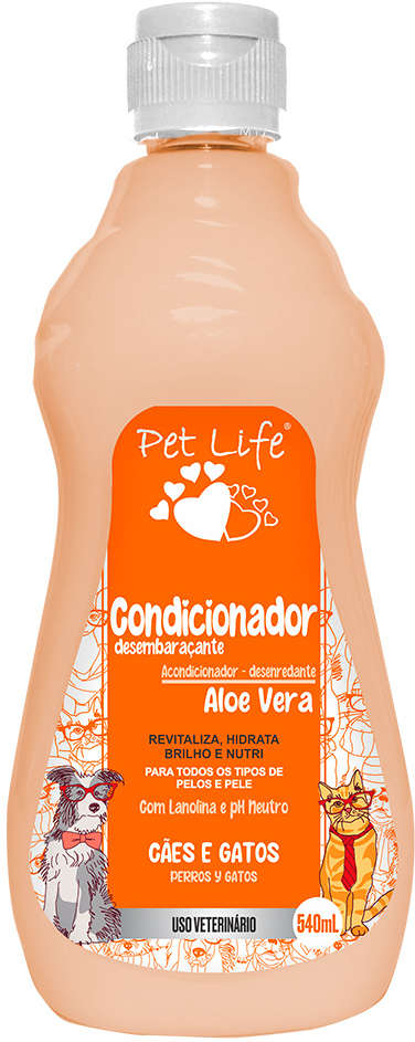 Condicionador Pet Life para Cães e Gatos - 540 mL