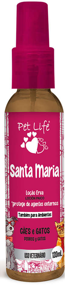Loção Erva Santa Maria - 120ml