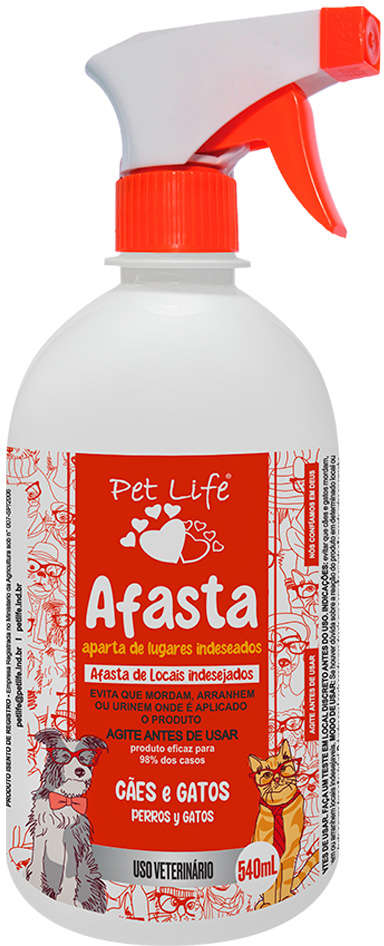 Afasta Cães e Gatos Pet Life - 540 mL