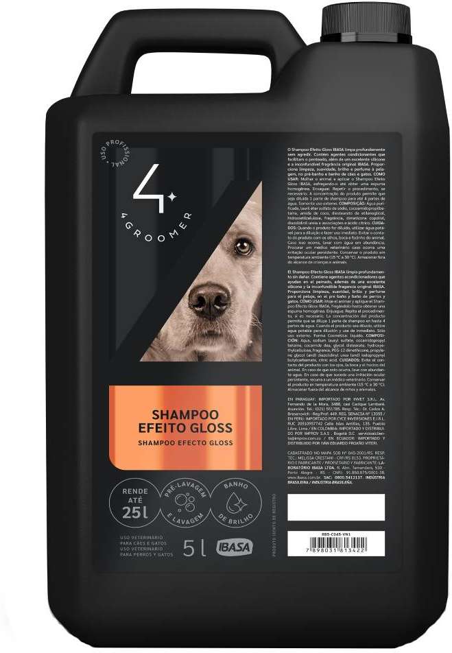 Shampoo Ibasa Efeito Gloss - 5 Litros