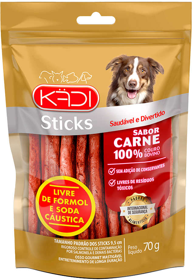 Petisco Kadi para Cães Sabor Carne - 20 Unidades