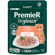 Ração Úmida PremieR Orgânico Frango para Gatos Adultos - 70 g