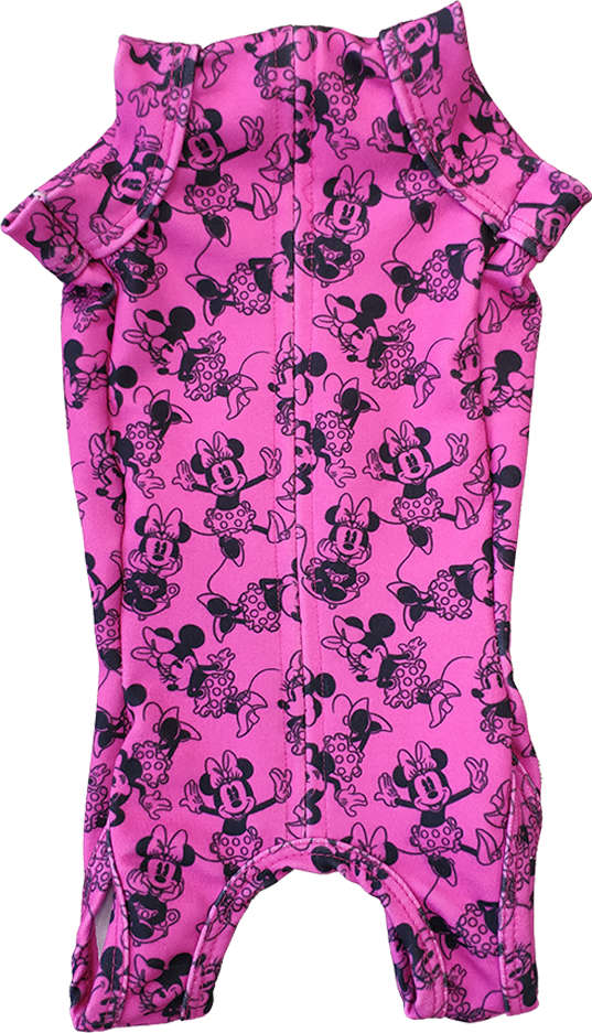 Roupa Pós Cirúrgica Disney Minnie Rosa - Tam. 00