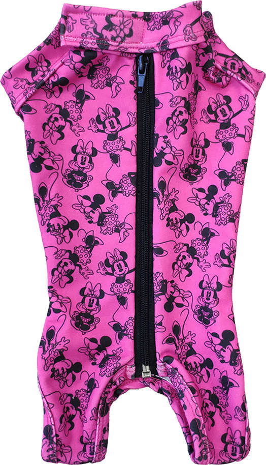 Roupa Pós Cirúrgica Disney Minnie Rosa - Tam. 00