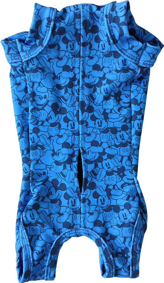 Roupa Pós Cirúrgica Disney Mickey Azul - Tam. 04