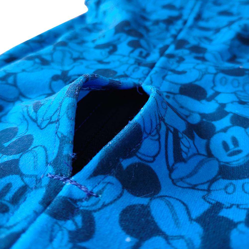 Roupa Pós Cirúrgica Disney Mickey Azul - Tam. 04