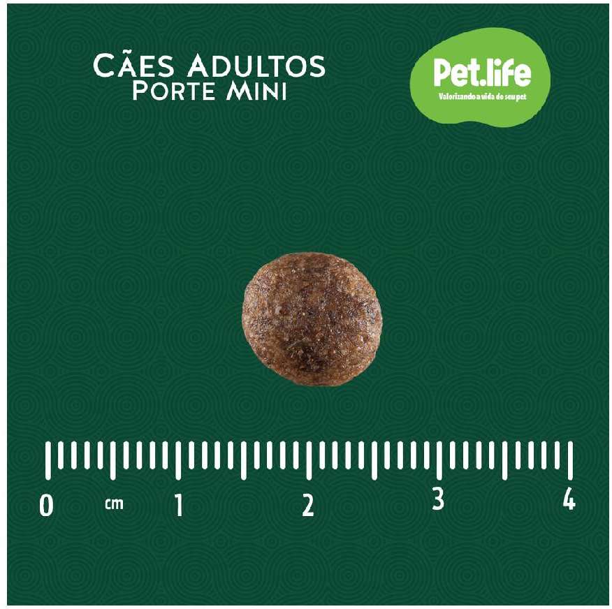 Ração Seca Pet.life Frango e Arroz para Cães Adultos Porte Mini - 15Kg