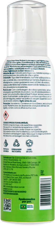Mousse Pratipet Home Pet Limpa Patas - 150 mL