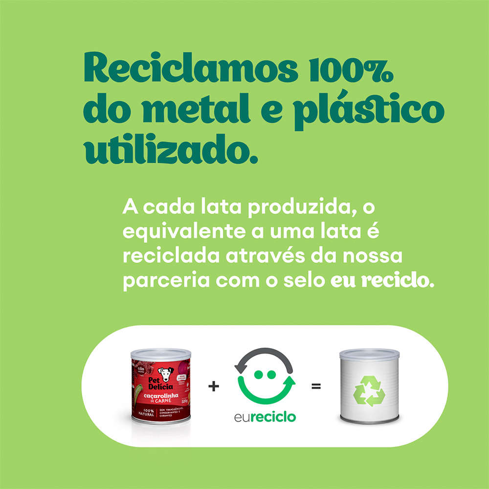 Ração Úmida Pet Delícia Natural Risotinho de Frango Fácil Digestão - 320 g