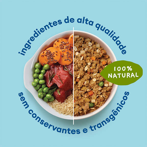 Ração Úmida Pet Delícia Natural Dieta Hipercalórica - 320 g