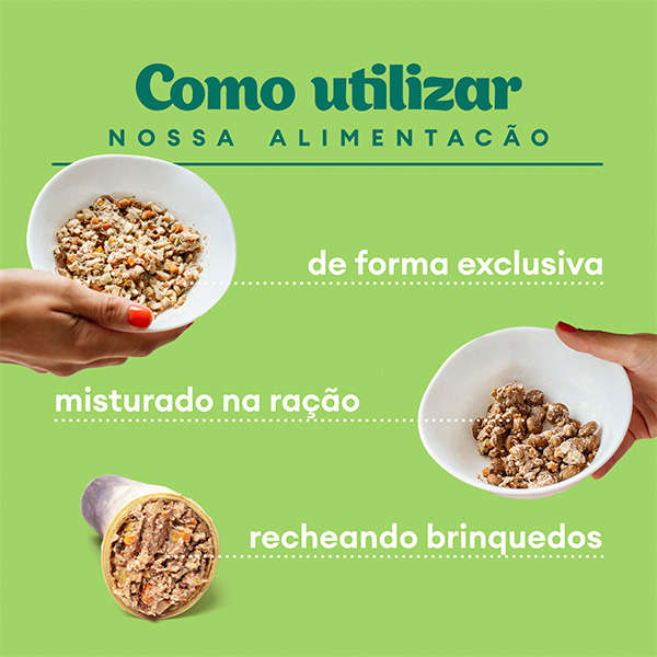 Ração Úmida Pet Delícia Natural Papinha de Frango Crescimento Saudável para Cães Filhotes - 320 g