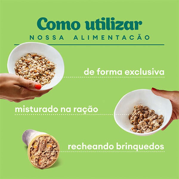 Ração Úmida Pet Delícia Natural Veggie Dog para Cães - 320 g