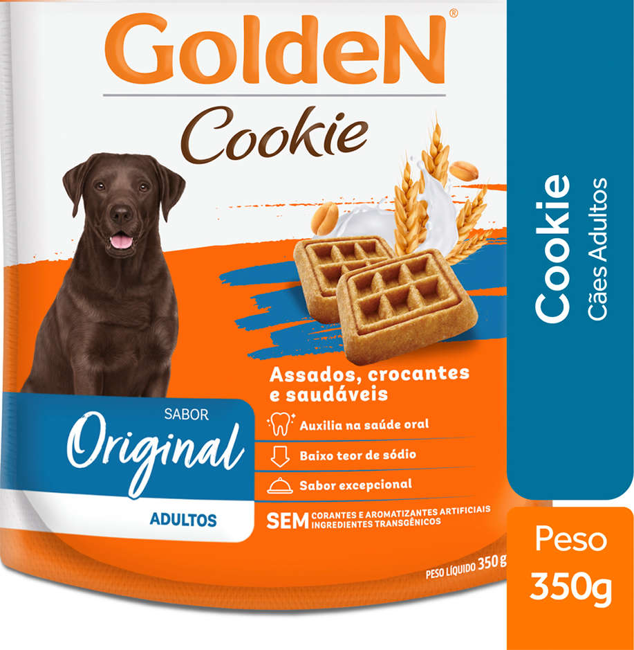 Biscoito GoldeN para Cães Adultos Sabor Original - 350g