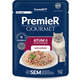 Ração Úmida Premier Gourmet Atum e Arroz Integral para Gatos Castrados