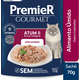 Ração Úmida Premier Gourmet Atum e Arroz Integral para Gatos Castrados
