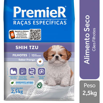 Ração Premier Pet Raças Específicas Shih Tzu Filhote | Petlove | Petlove