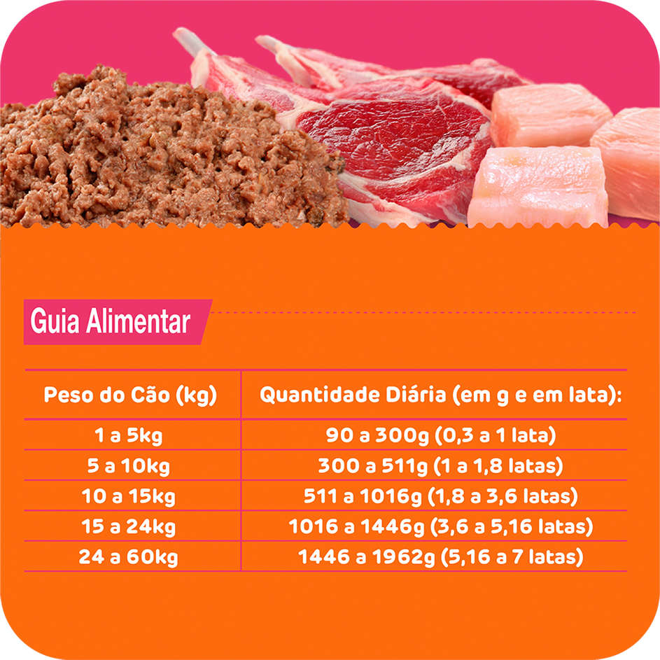 Patê Total Max Cordeiro e Frango para Cães Adultos - 280 g