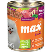 Patê Total Max Carne e Vegetais para Cães Adultos - 280 g
