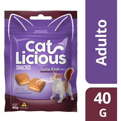 Petisco Total CatLicious Snacks Tuna Fish