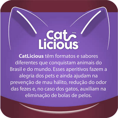 Petisco Total CatLicious Snacks Tuna Fish