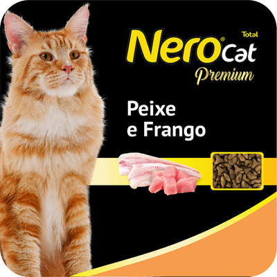 Ração Total Nero Cat Peixe e Frango para Gatos Adultos