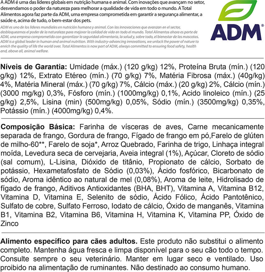 Biscoito DogLicious Biscoito Sabor Aveia e Mel - 500 g