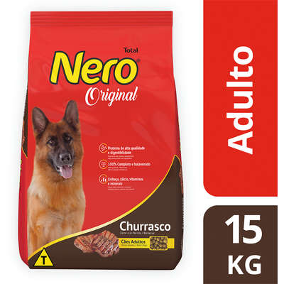 Ração Total Nero Churrasco para Cães Adultos