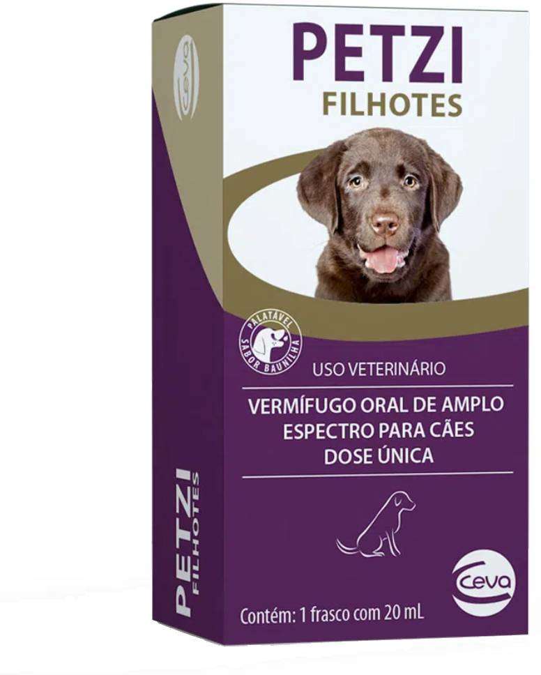 Vermifugo Ceva Petzi Plus Suspensão - 20 mL