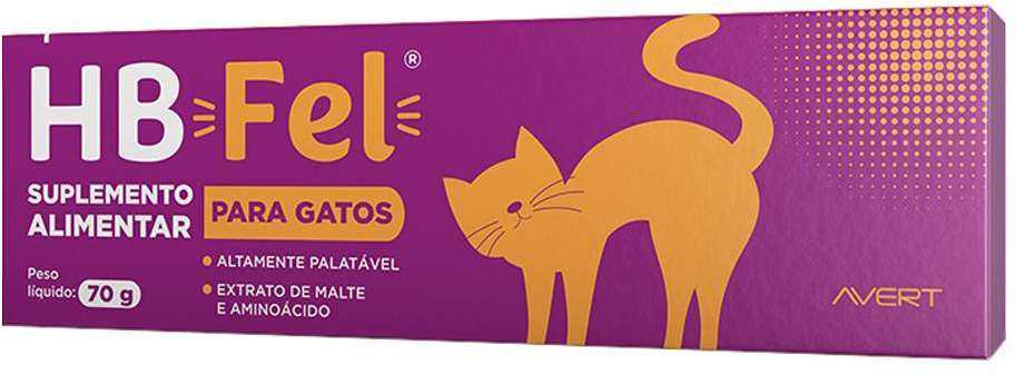 Suplemento Alimentar Avert HB Fel para Gatos - 70 g