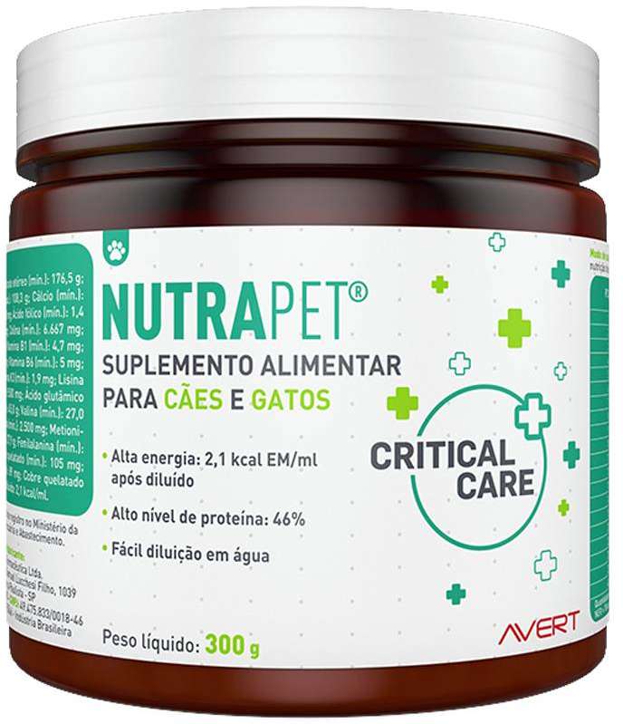 Suplemento Alimentar Avert Nutrapet para Cães e Gatos - 300 g