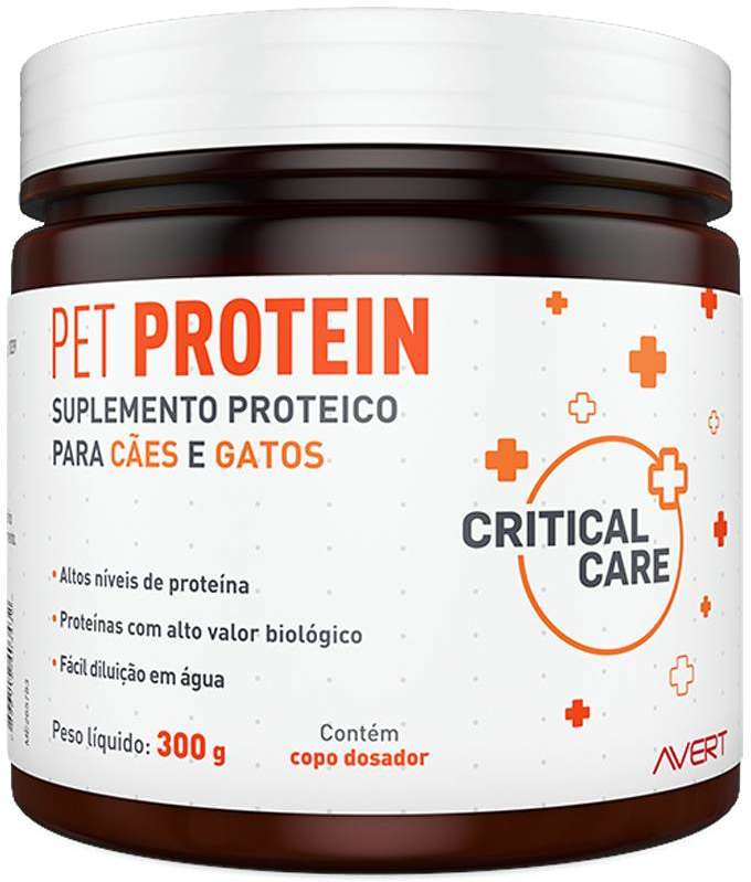 Suplemento Proteico Avert Pet Protein para Cães e Gatos - 300 g