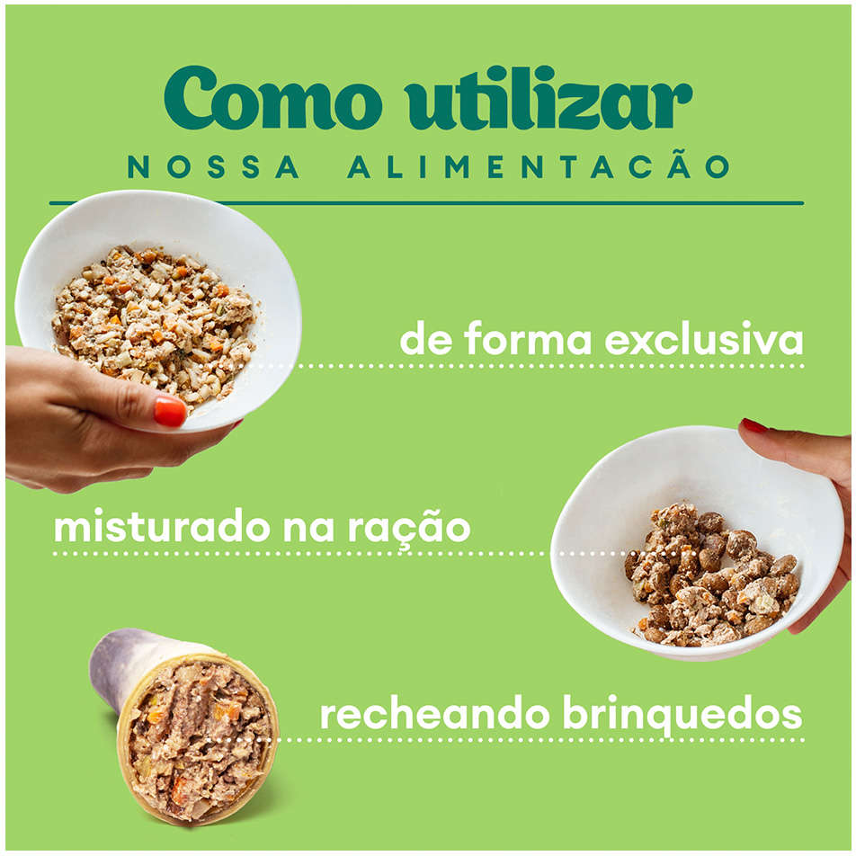 Ração Úmida Pet Delícia Natural Proteína Alternativa Filé de Peixe para Gatos - 320g