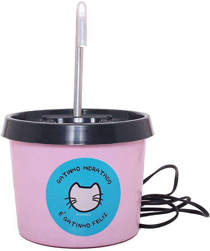 Bebedouro Fonte Rosa para Gatos - 110V