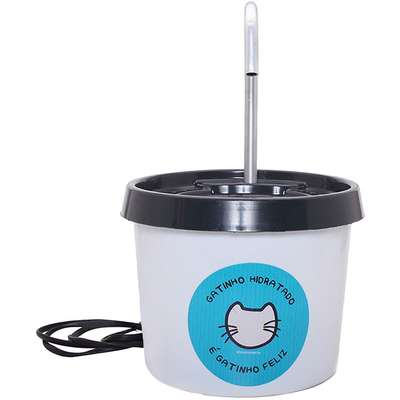 Bebedouro Fonte Branco para Gatos