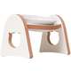 Comedouro Porcelana Branco para Gatos